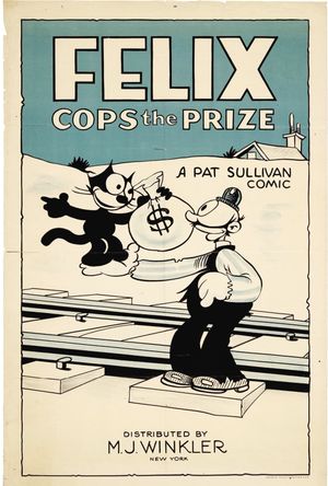 Felix Cops the Prize's poster