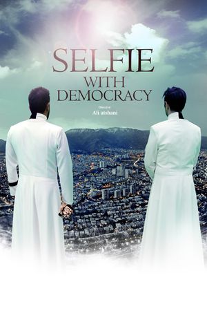 Selfie with Democracy's poster