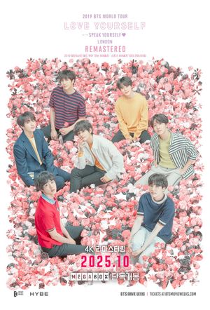 2019 BTS WORLD TOUR 'LOVE YOURSELF: SPEAK YOURSELF' LONDON Remastered's poster