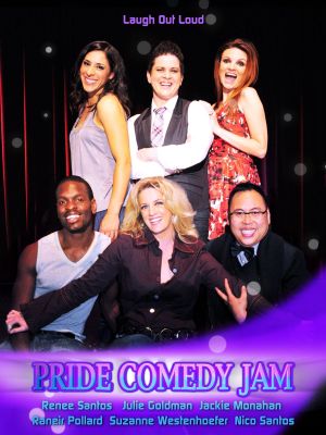 Pride Comedy Jam's poster