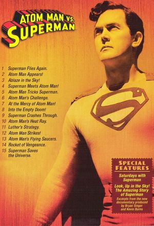 Atom Man vs. Superman's poster