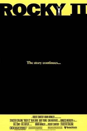 Rocky II's poster