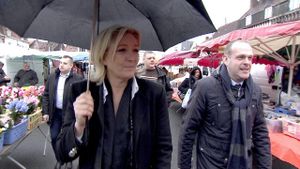 Ravis par Marine (Le Pen)'s poster
