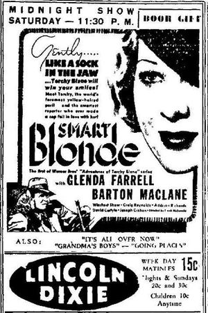 Smart Blonde's poster