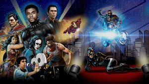 Rise of the Superheroes's poster