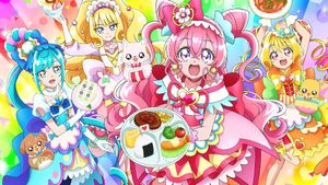 Delicious Party Pretty Cure: Yumemiru Okosama Lunch!'s poster