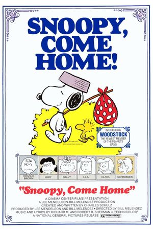 Snoopy Come Home's poster