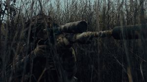 Sniper. The White Raven's poster
