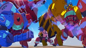 Promare / Side: Galo's poster
