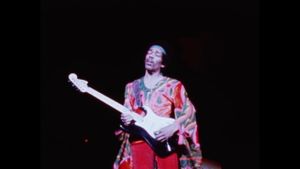 Jimi Hendrix: Electric Church's poster