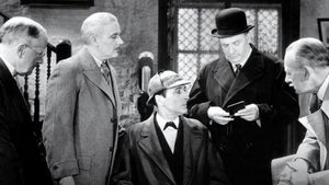 Murder at the Baskervilles's poster