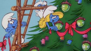 The Smurfs Christmas Special's poster