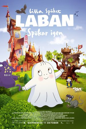 Lilla spöket Laban spökar igen's poster
