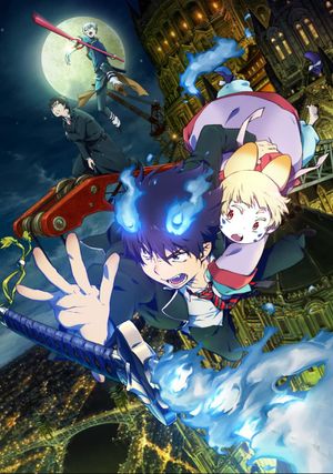 Blue Exorcist: The Movie's poster