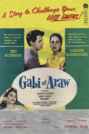 Gabi at araw's poster