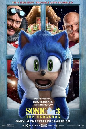Sonic the Hedgehog 3's poster