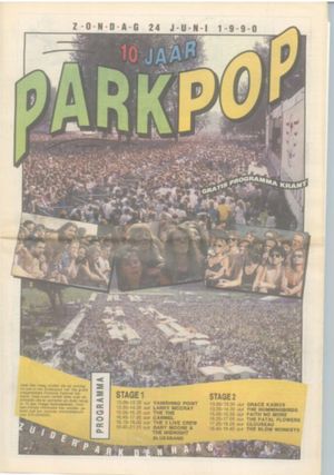 Faith No More: Parkpop Festival's poster