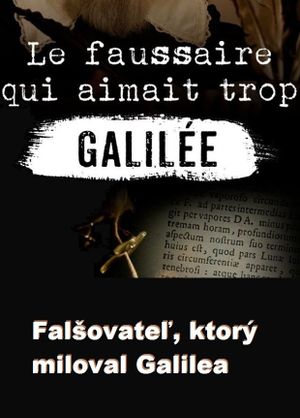 Le faussaire qui aimait trop Galilée's poster