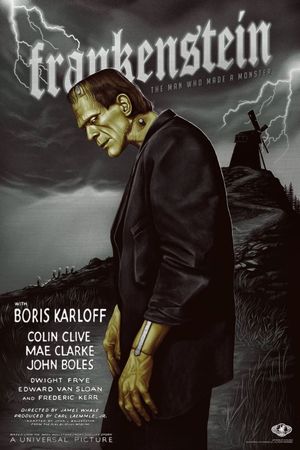 Frankenstein's poster