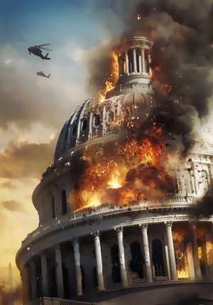 White House Down's poster