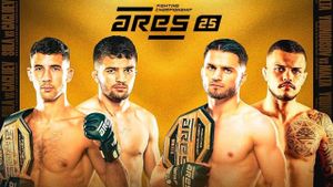 ARES 25: Sola vs. Gagloev's poster