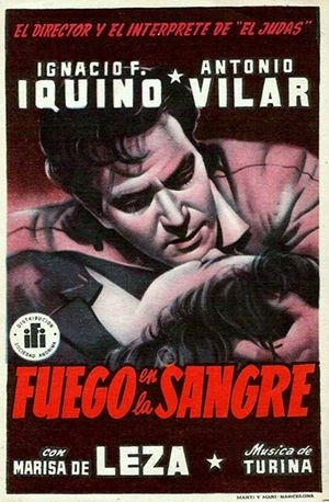 Fuego en la sangre's poster