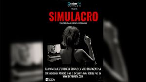 Simulacro's poster