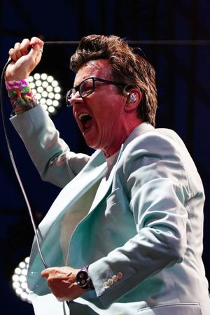 Rick Astley & Blossoms perform The Smiths: Glastonbury 2023's poster