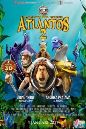 Petualangan Singa Pemberani Atlantos 2's poster