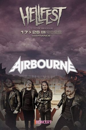 Airbourne : Au hellfest 2022's poster