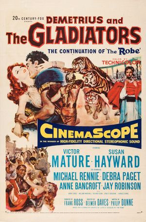 Demetrius and the Gladiators's poster