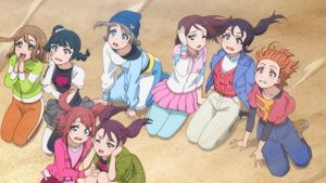 Love Live! Sunshine!! The School Idol Movie: Over The Rainbow's poster