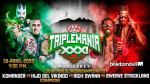 AAA Triplemania XXXI: Monterrey's poster