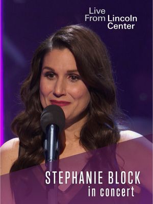 Stephanie J. Block in Concert's poster