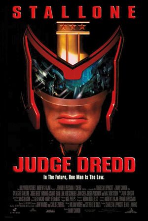 Judge Dredd's poster