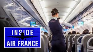 Inside Air France's poster