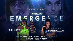 IMPACT Wrestling: Emergence 2023's poster