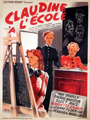 Claudine à l'école's poster