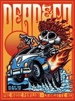 Dead & Company: 2023-05-30 at PNC Music Pavilion, Charlotte, NC, USA's poster