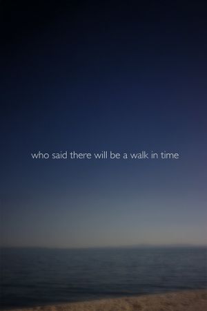 Who Said There Will Be a Walk in Time's poster image