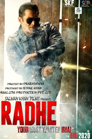 Radhe's poster