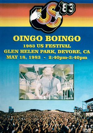 Oingo Boingo: 1983 US Festival's poster