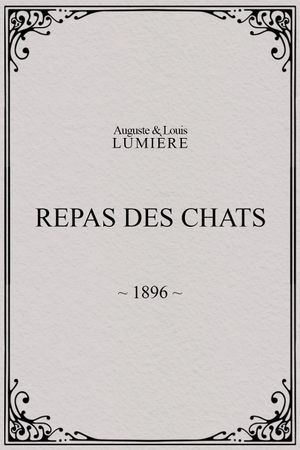 Repas des chats's poster