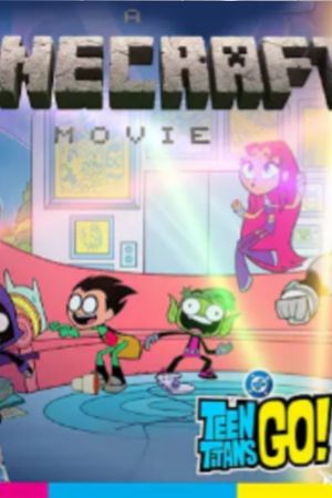 JACK BLACK MEETS THE TEEN TITANS's poster