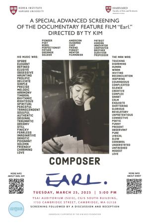 Earl.'s poster