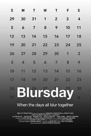 Blursday's poster