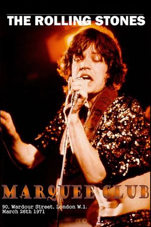The Rolling Stones: The Marquee Club 1971's poster