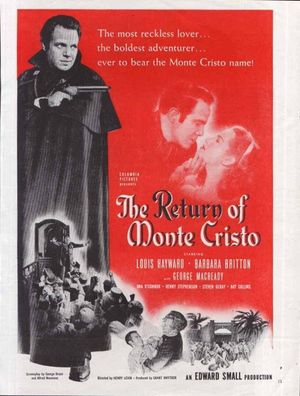 The Return of Monte Cristo's poster