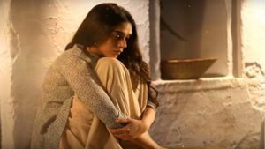 Bhoomi's poster
