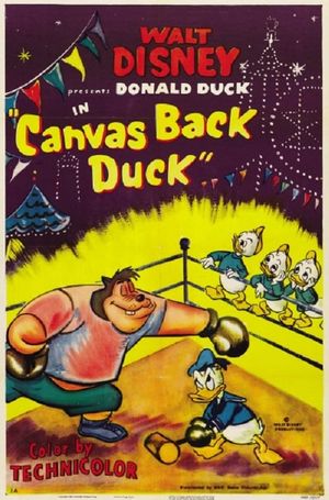 Canvas Back Duck's poster